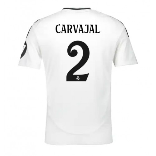 Pánský Fotbalový dres Real Madrid Daniel Carvajal #2 2024-25 Domácí Krátký Rukáv